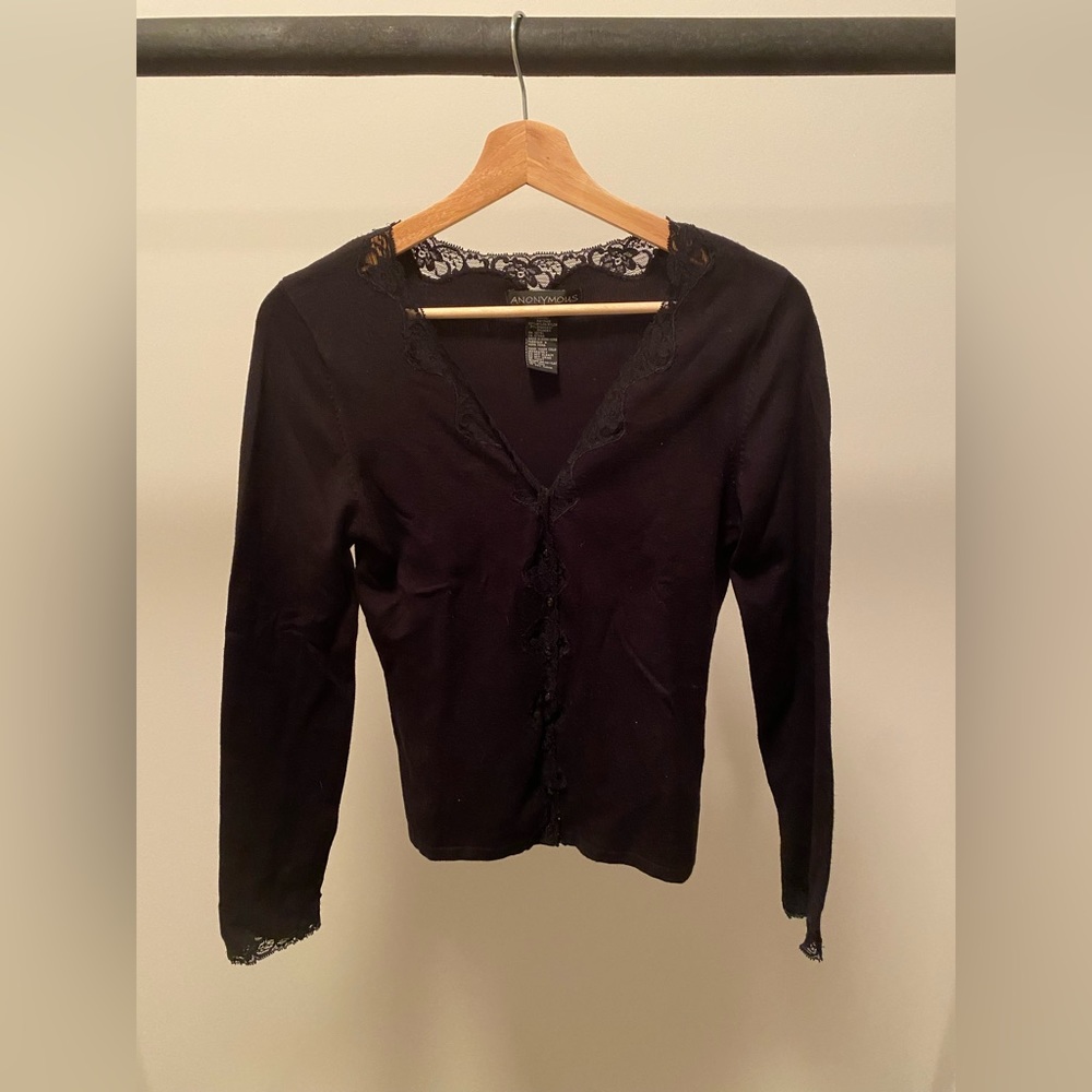 Anonymous Lace Cardigan